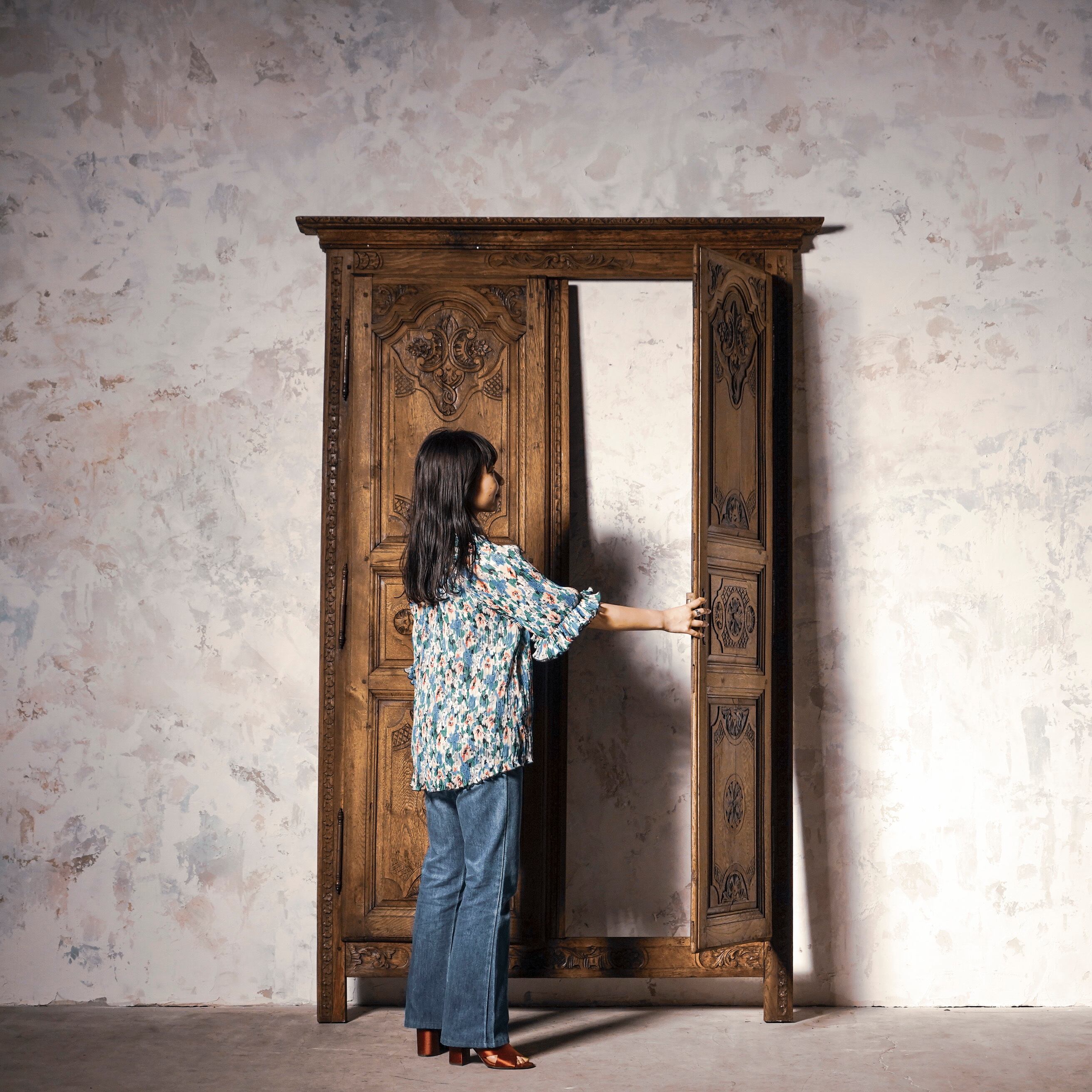 ドア/ディスプレイドア/建具/フレンチアンティーク/空間装飾/撮影背景/ディスプレイ/店舗什器