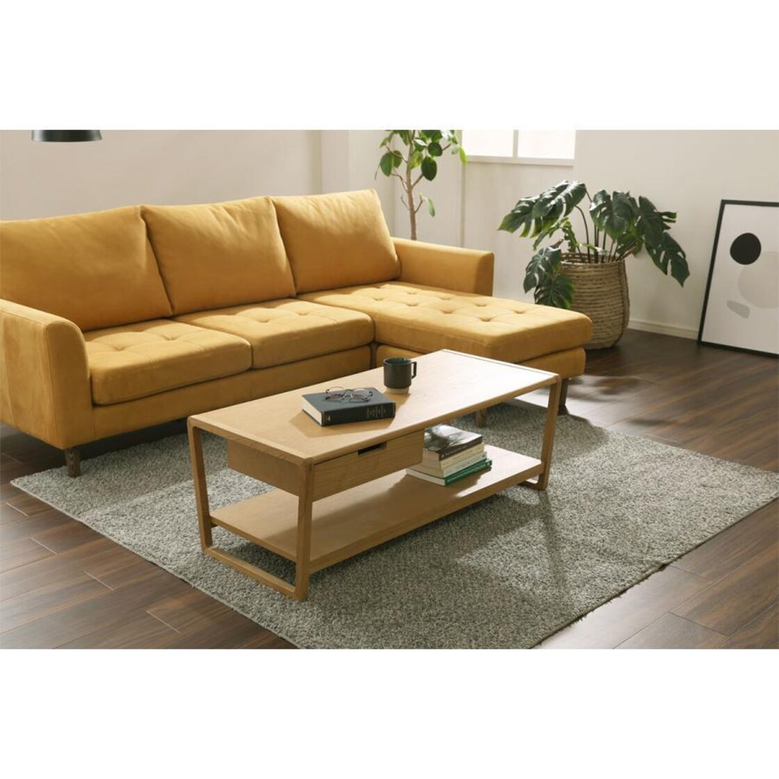 Bello select 輸入品 サイドテーブル コーヒーテーブル ステンレス製  