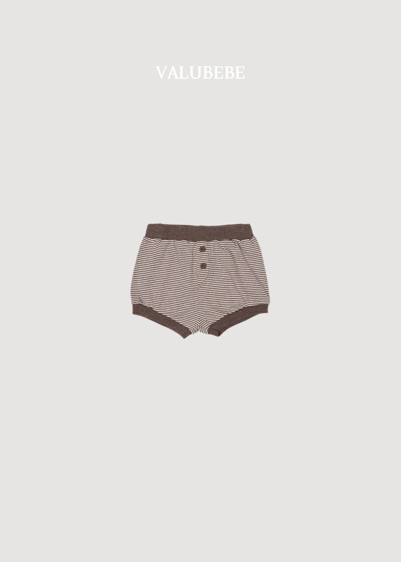 送料無料【予約】/ ボンボンボタンショートパンツ / valubebe