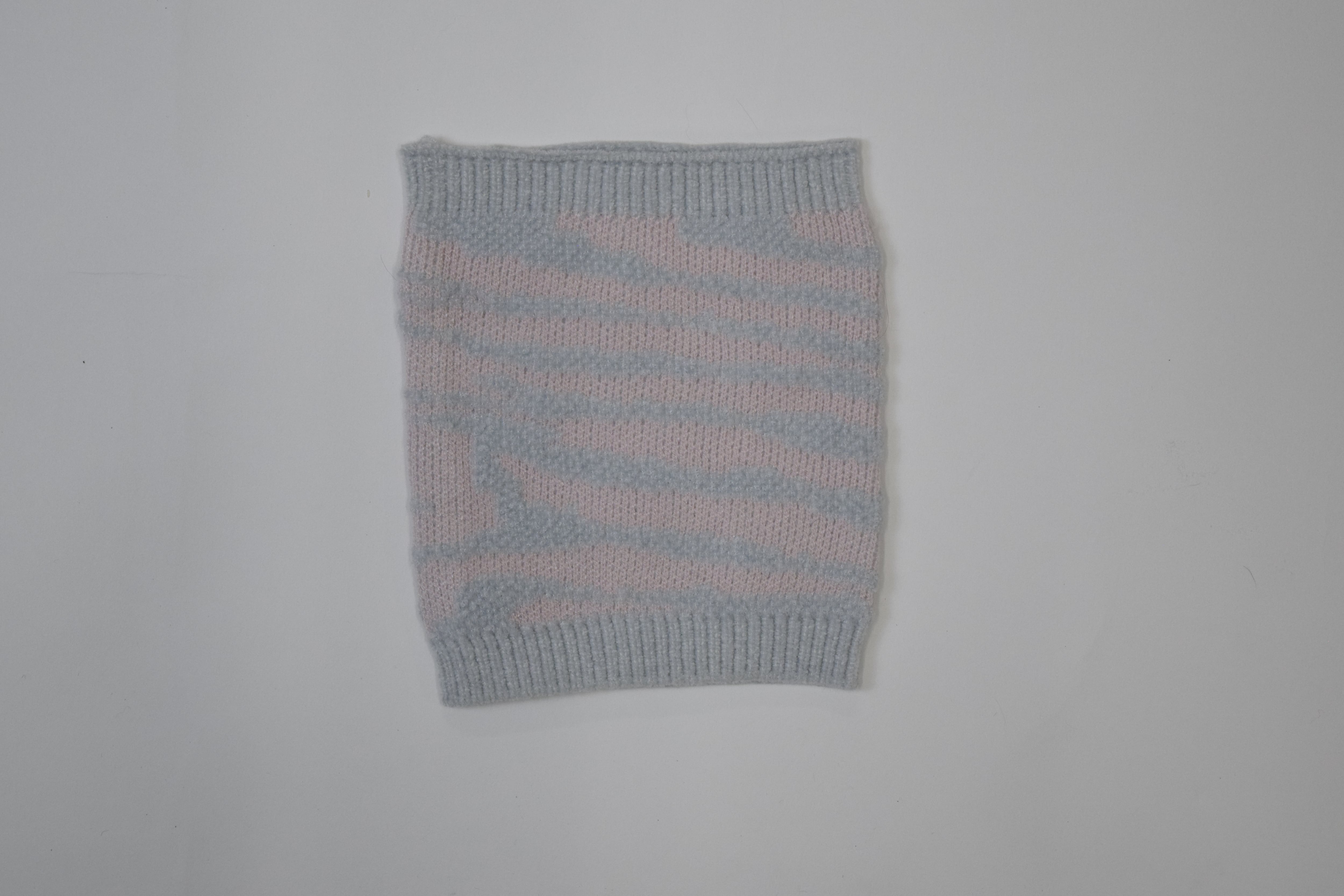 JACQURAD KNIT HARAMAKI-GRAYGE
