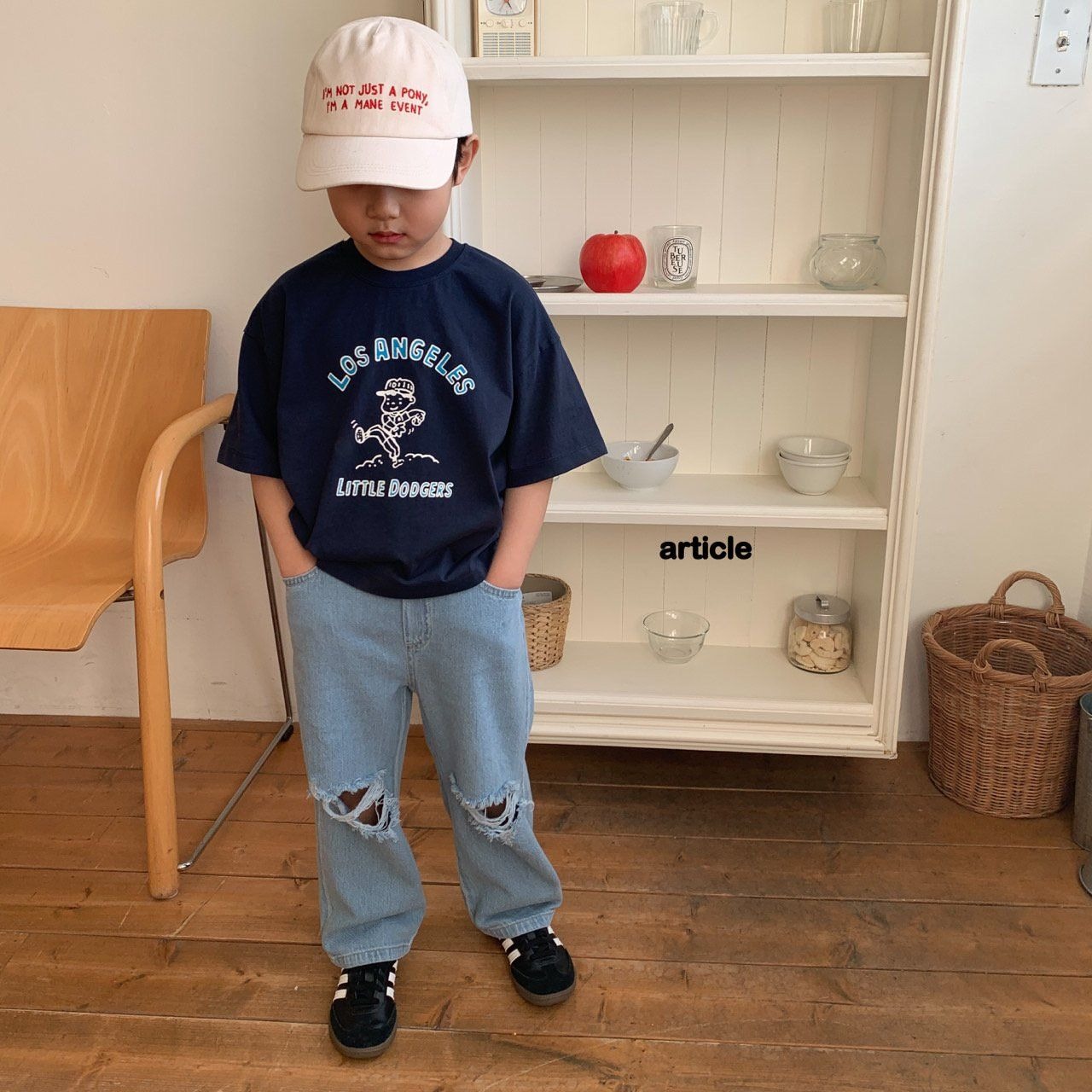 [article] Little Dodgers Tee / [아티클] 리틀다져스티