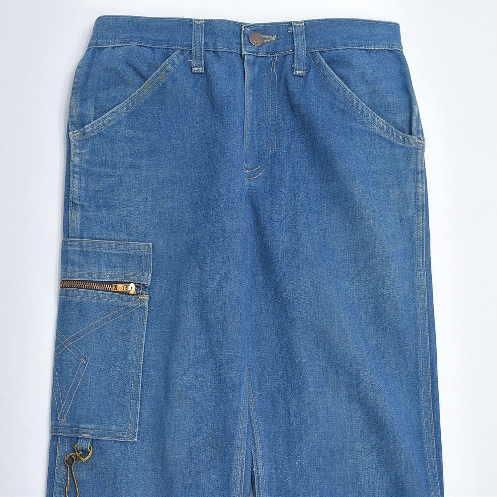 60～70s CHEAP JEANS 5ポケットデザイン ブーツカット デニムパンツ