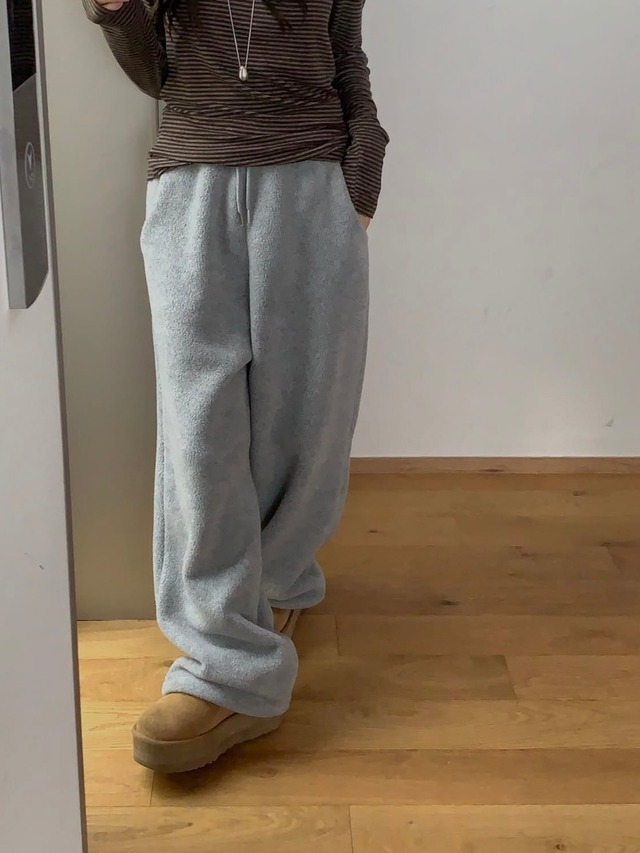 (即納) AREING / Egg kimo jogger pants (gray)