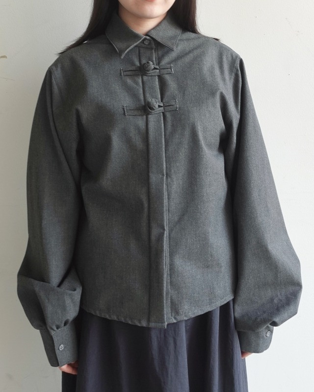 warm china  blouse