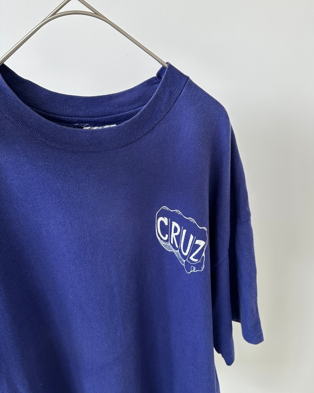 -Santa Cruz- Vintage 90s L Print T-Shirt made in USA