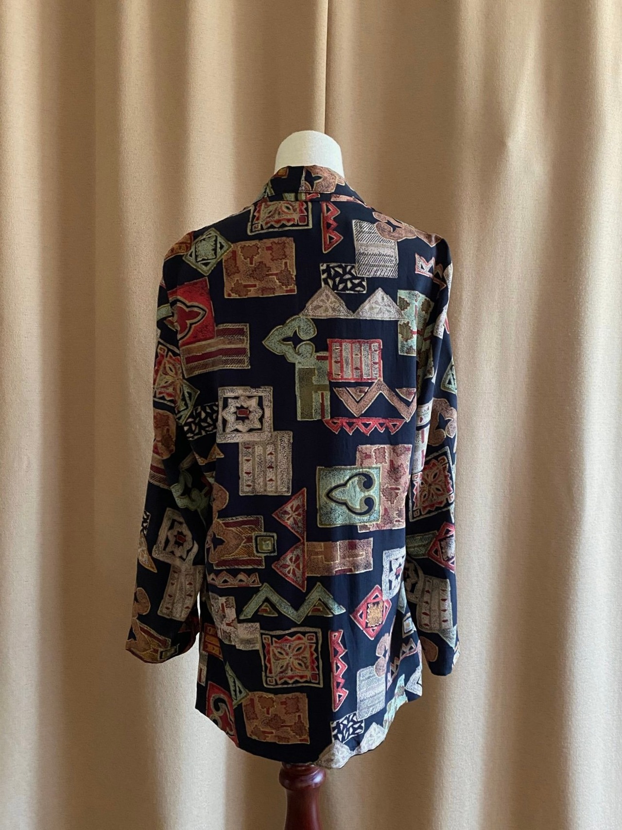 MADE IN U.S.A. tailored shirt jacket-4150-6