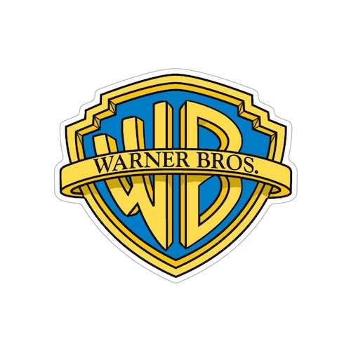 377　ワーナーブラザーズ　Warner Bros.　"California Market Center"　アメリカンステッカー　スーツケース　シール