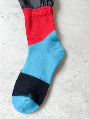 FAKUI / nylon fril wool socks  FK-179