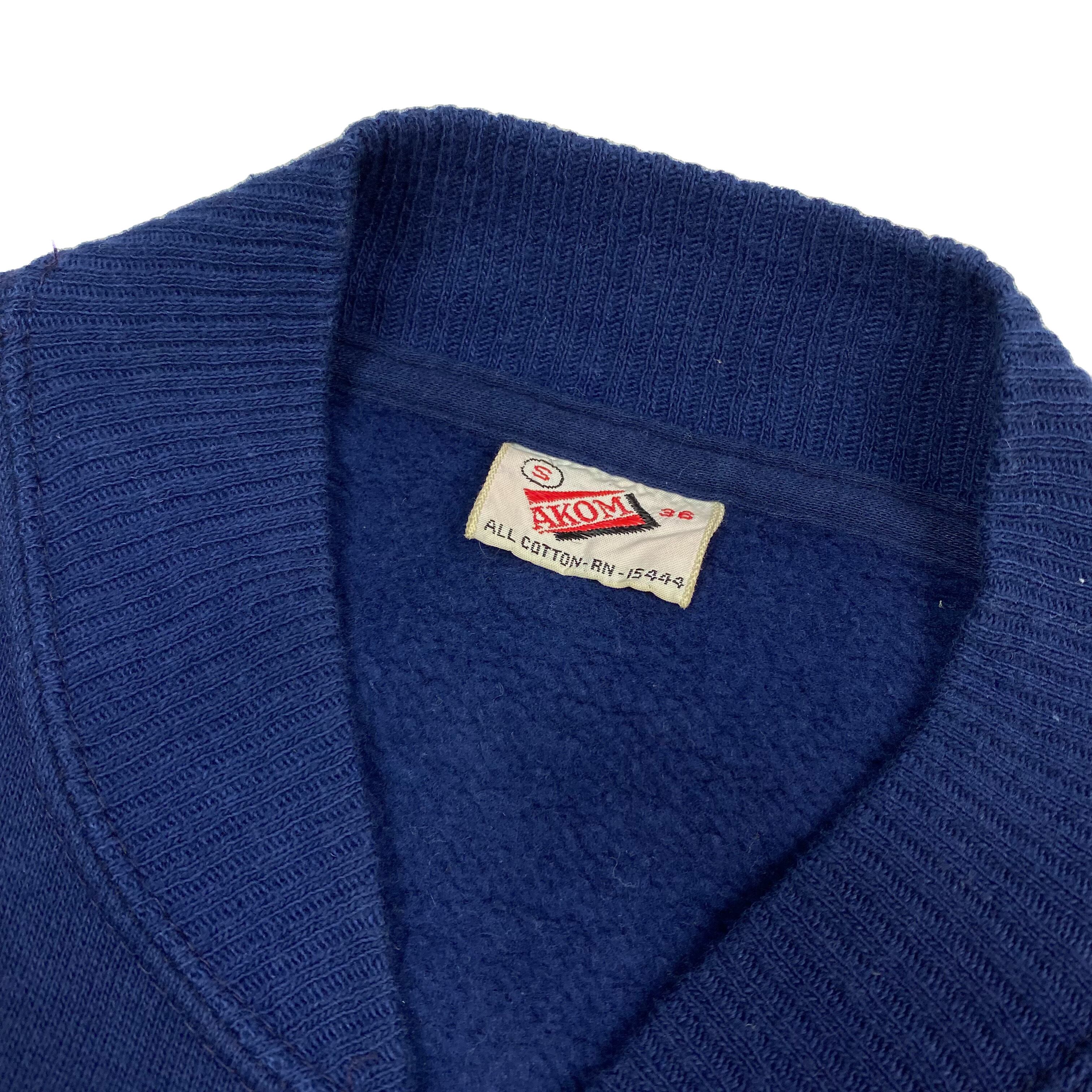 AKOM FULL ZIP Sweatshirts 1950s USA M