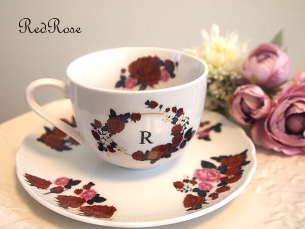 レッドローズ転写紙 RedRose（ポーセラーツ用 薔薇転写紙