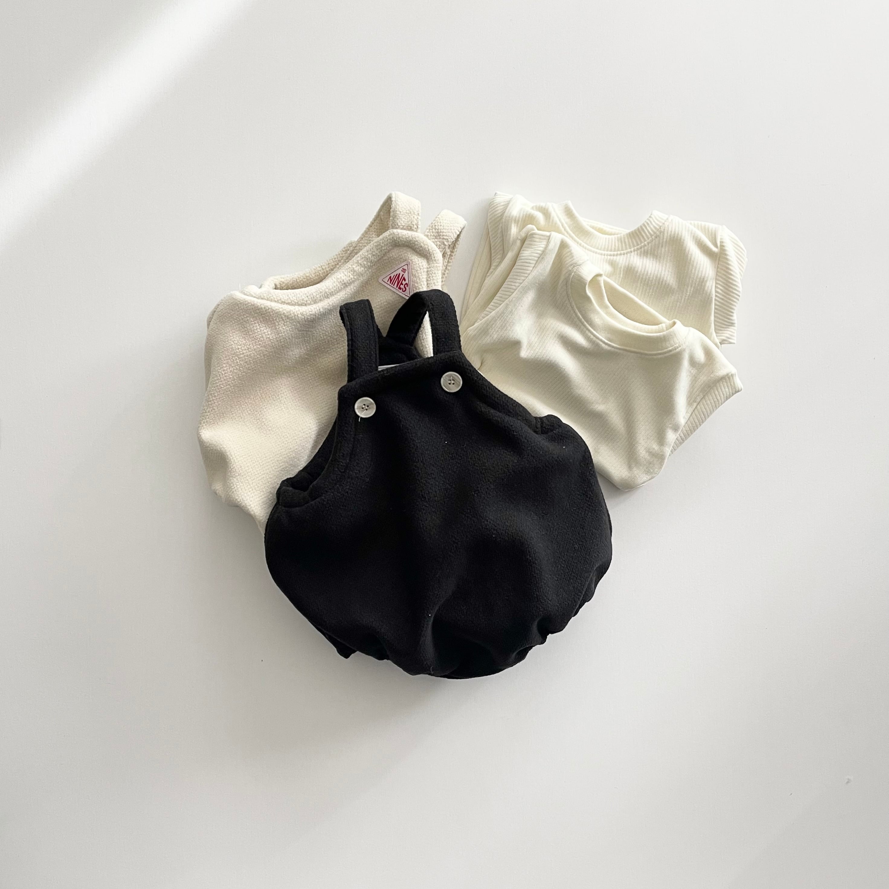 65-80 / winter baby overall set〔ベビーオーバーオール〕