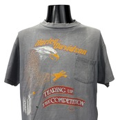【HARLEY-DAVIDSON】ハーレーダビッドソン 80s-90s Vintage ポケットTシャツ