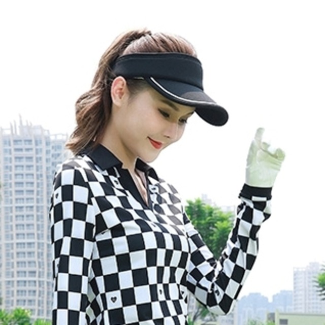 サンバイザー　ブラック