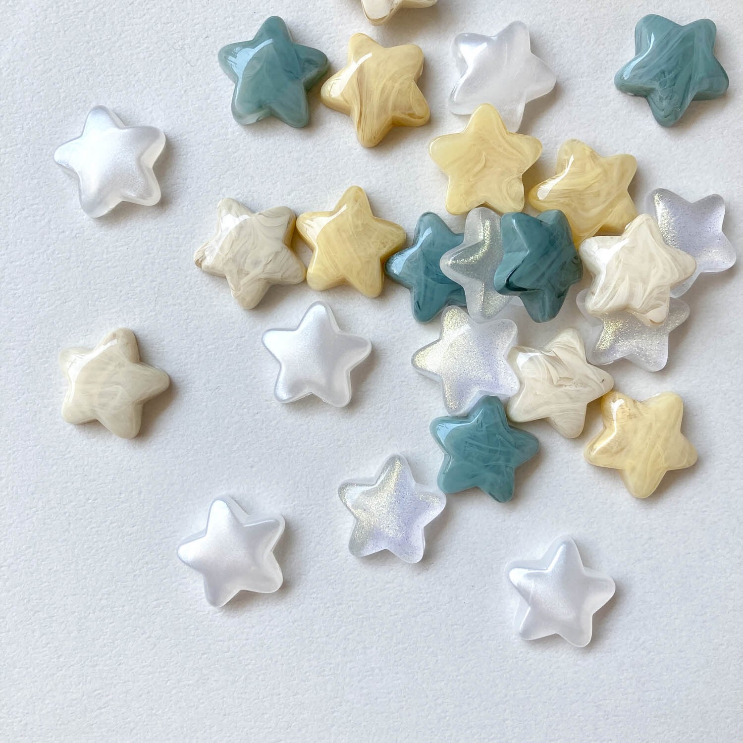 再入荷〉ゆる星型カボション | Dua-アクセサリーパーツショップ