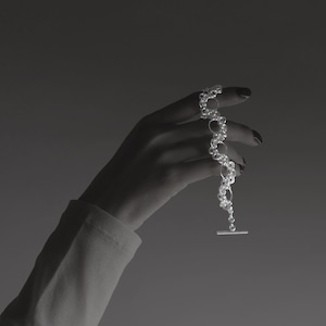 [ego] geometric floral lace ring Bracelet [fgll] / Y2506KHB5408