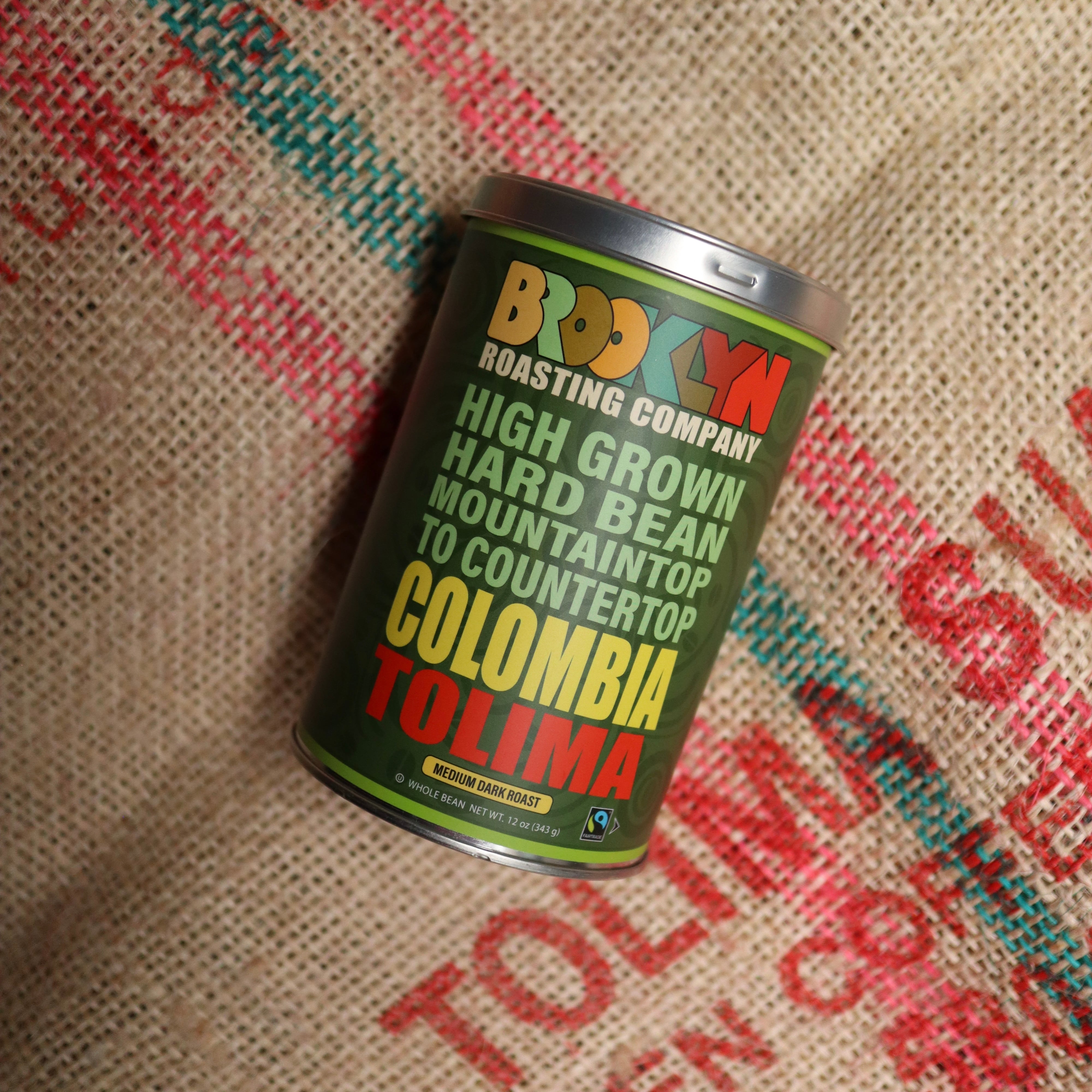 【Roast★★★★☆】COLOMBIA TOLIMA 12oz TIN (340g)