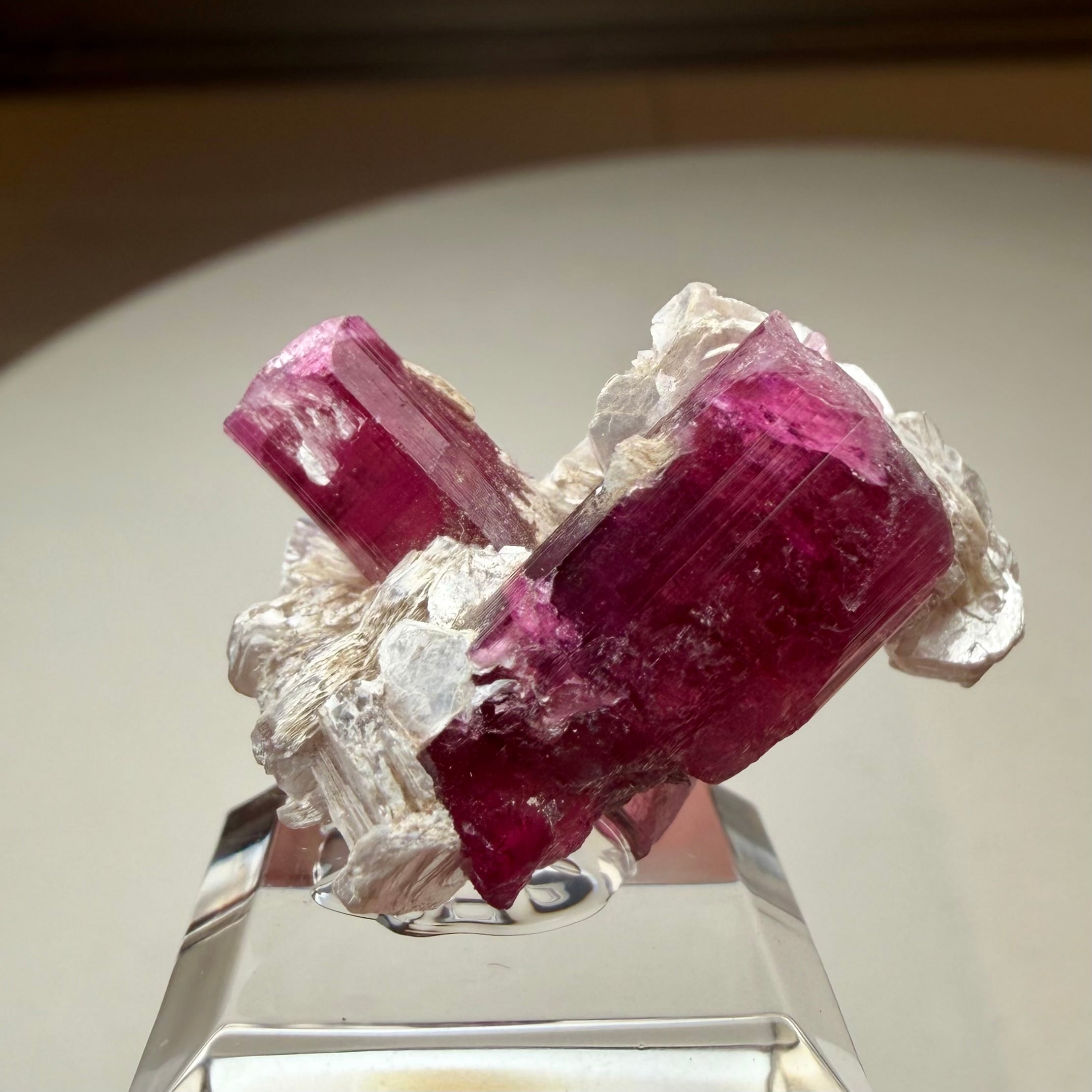 ルベライト / レピドライト【Rubellite with Lepidolite】ブラジル産