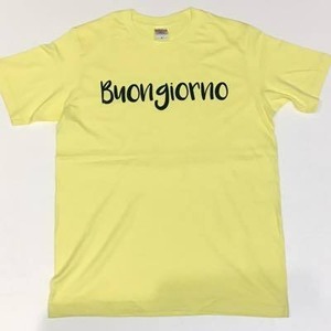 イタリア野郎に！BUONGIORNO/ボンジョルノTシャツ