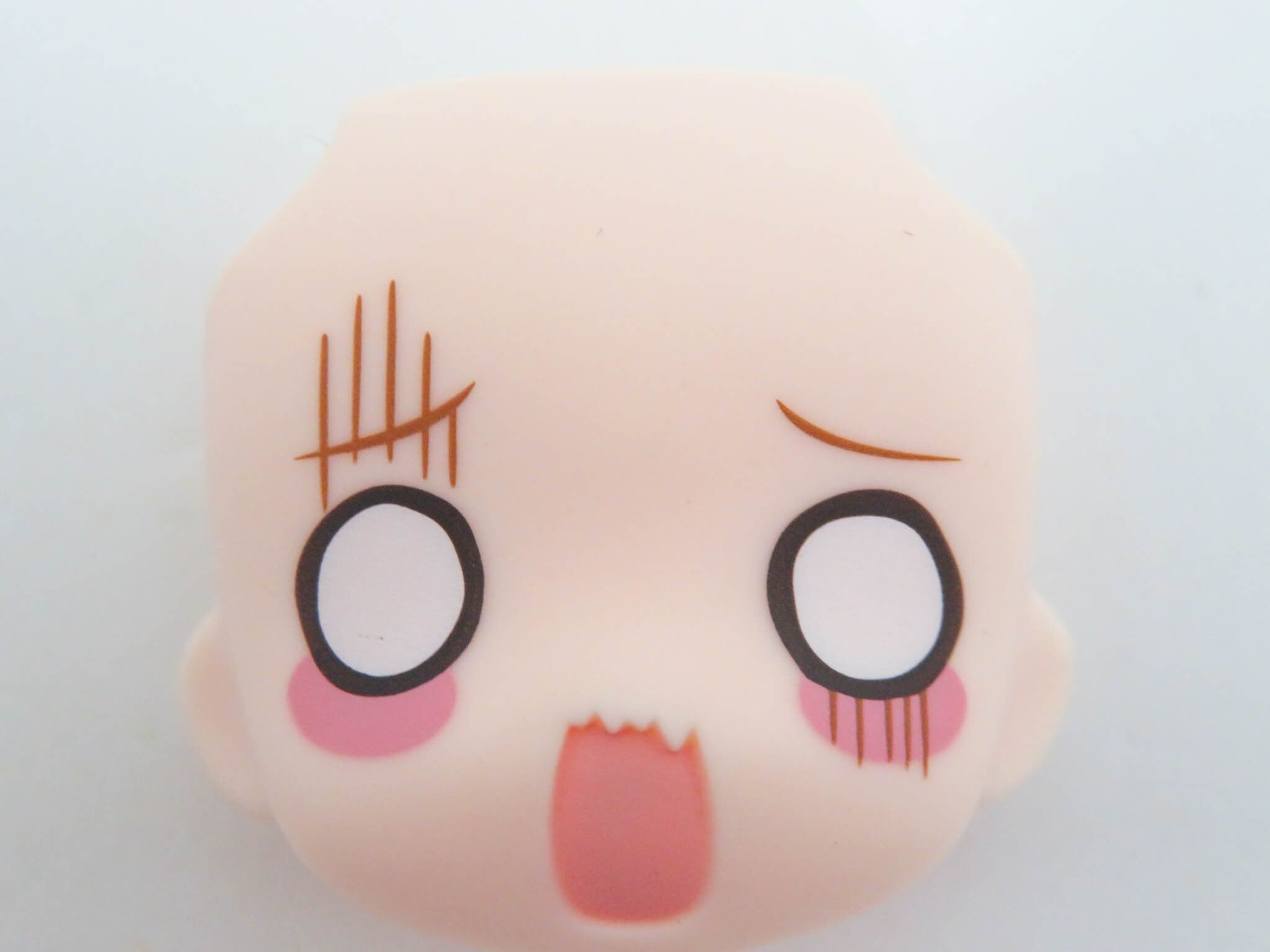 再入荷(A−ランク)【1129】 塗山スース 顔パーツ 大ショック顔 ねんどろいど