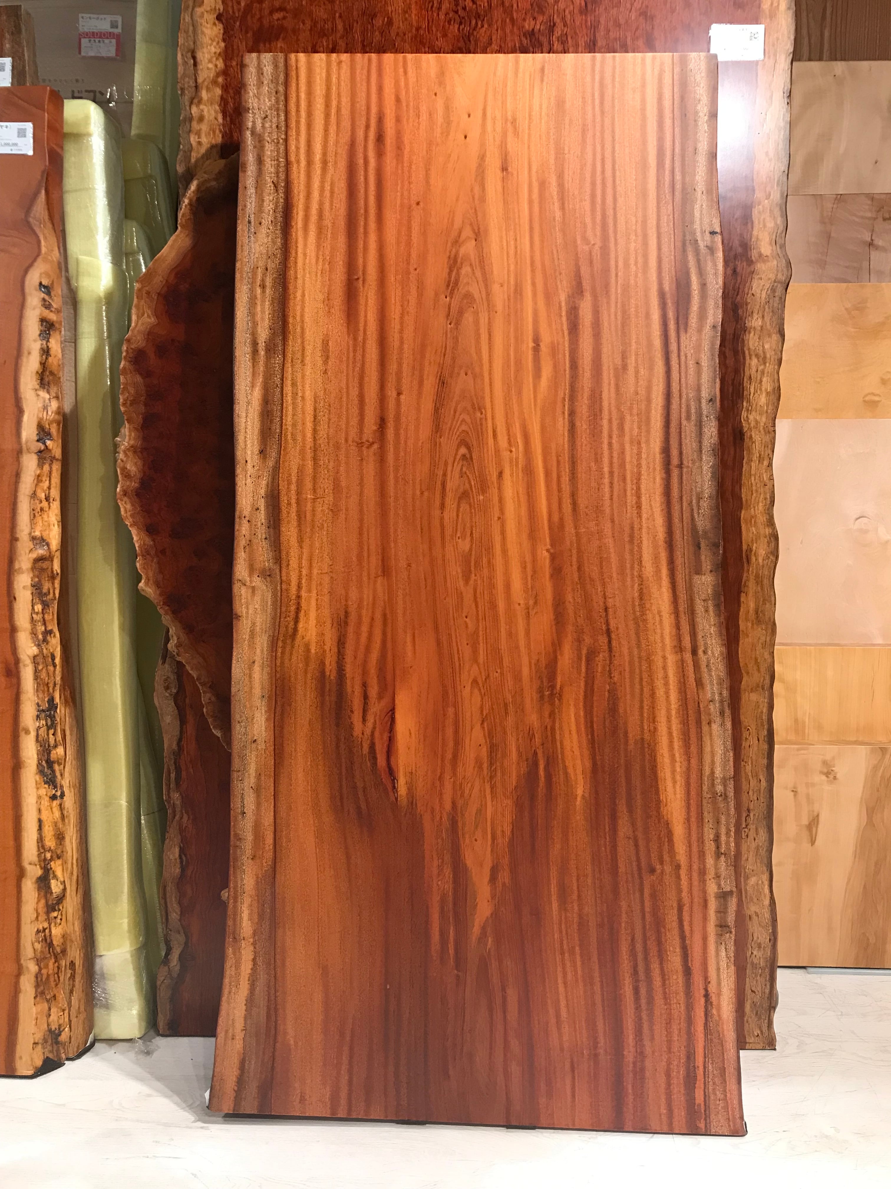 マホガニー_1800×900-800-760×60_横浜元町店_テーブル天板/一枚板