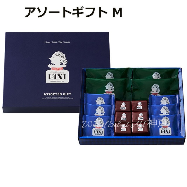 【送料無料】贈りもの 御中元 ギフト VANI アソートギフト Mミルフィユ6個・ケーキ4個・サンドクッキー6枚　デパ地下 スイーツ バニ
