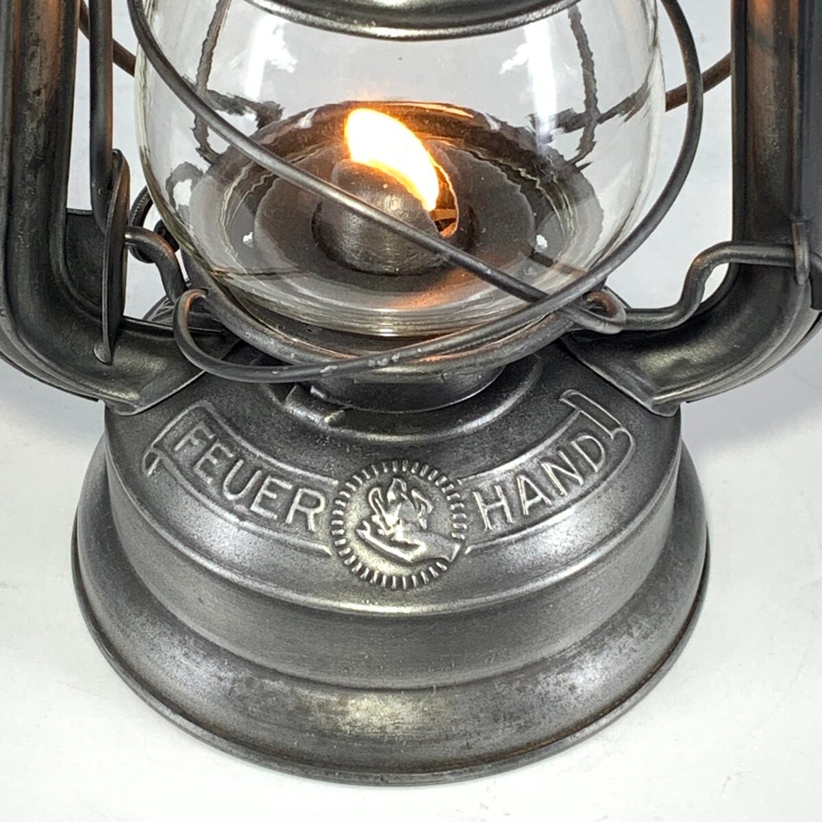 稀少】1930's Feuerhand 225 錫メッキ クリア glass 印字クッキリ