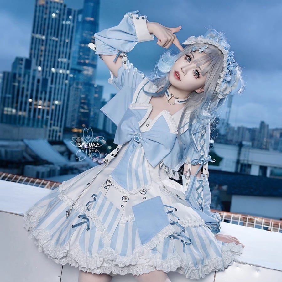 ゴスロリ通販 With U ゴスロリ 天使界隈 アイドル衣装 セットアップ