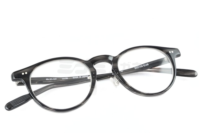 BOSTON CLUB メガネ HUDSON”R” Col.05 ボストン 眼鏡 ボストンクラブ ハドソン 鯖江 日本製 正規品-4枚目