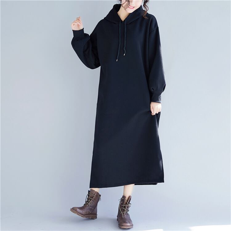 Iライン ロング パーカー ワンピ ワンピース フーディー パーカー