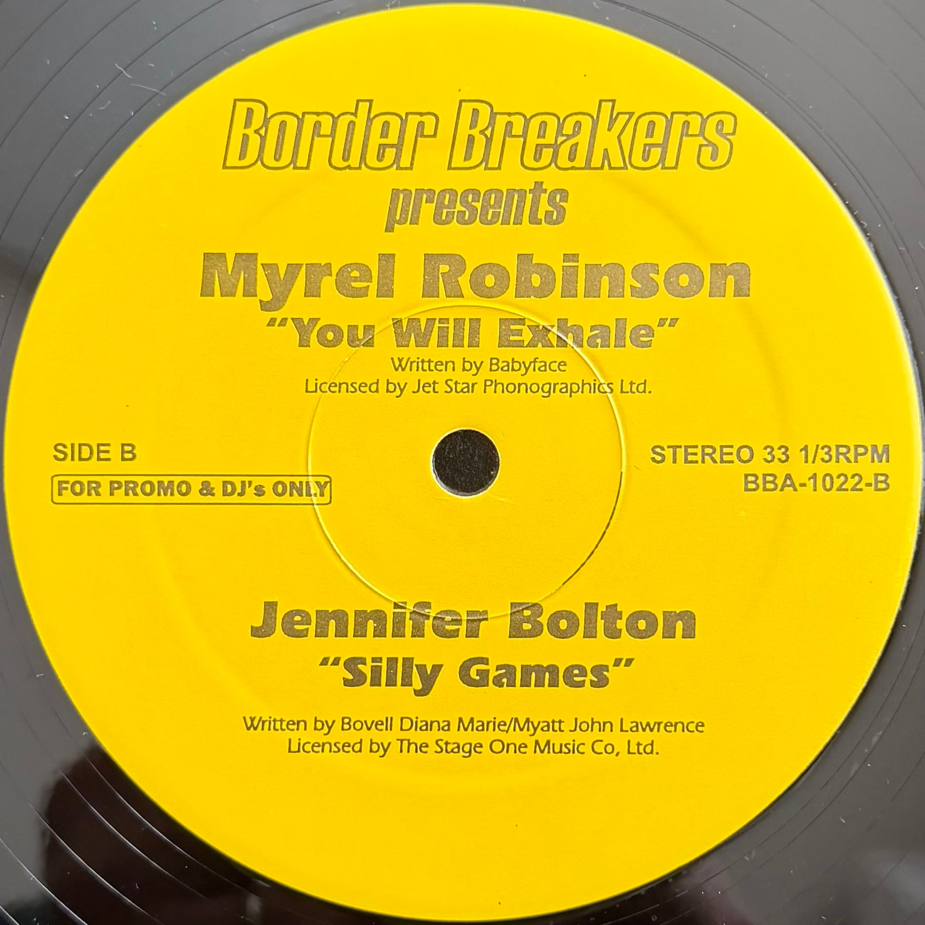 2001] Barry Biggs / Myrel Robinson / Jennifer Bolton – Love Come