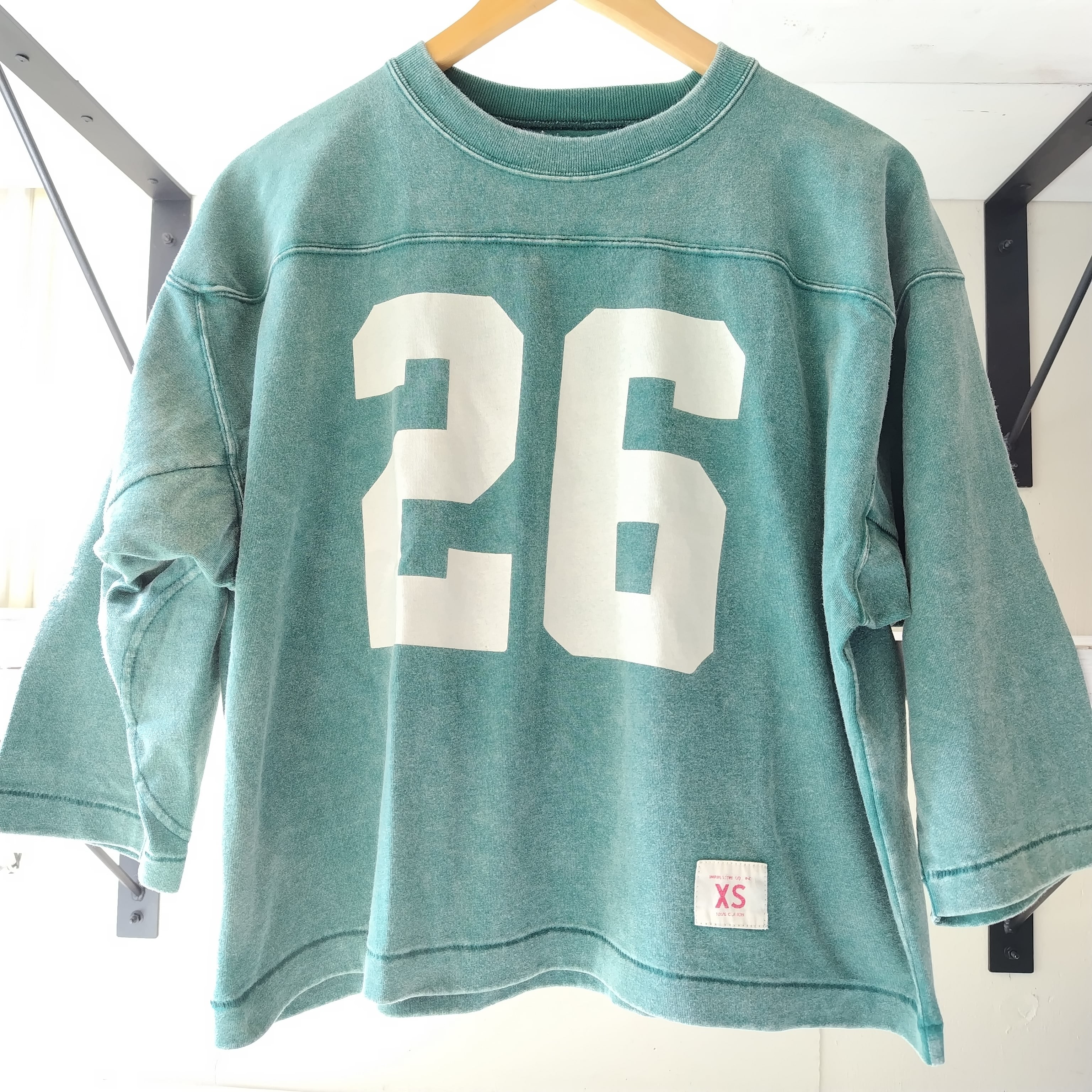 新品 LongBeach x IMPRESTORE ネイビー L フットボールT Long Beach x IMPRESTORE | LongBeach Omotesando