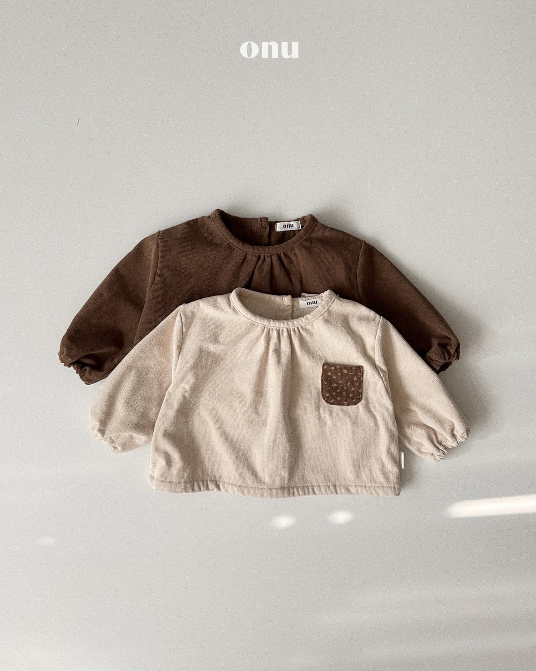 brushed corduroy blouse【ONU】※12月中旬発送予定