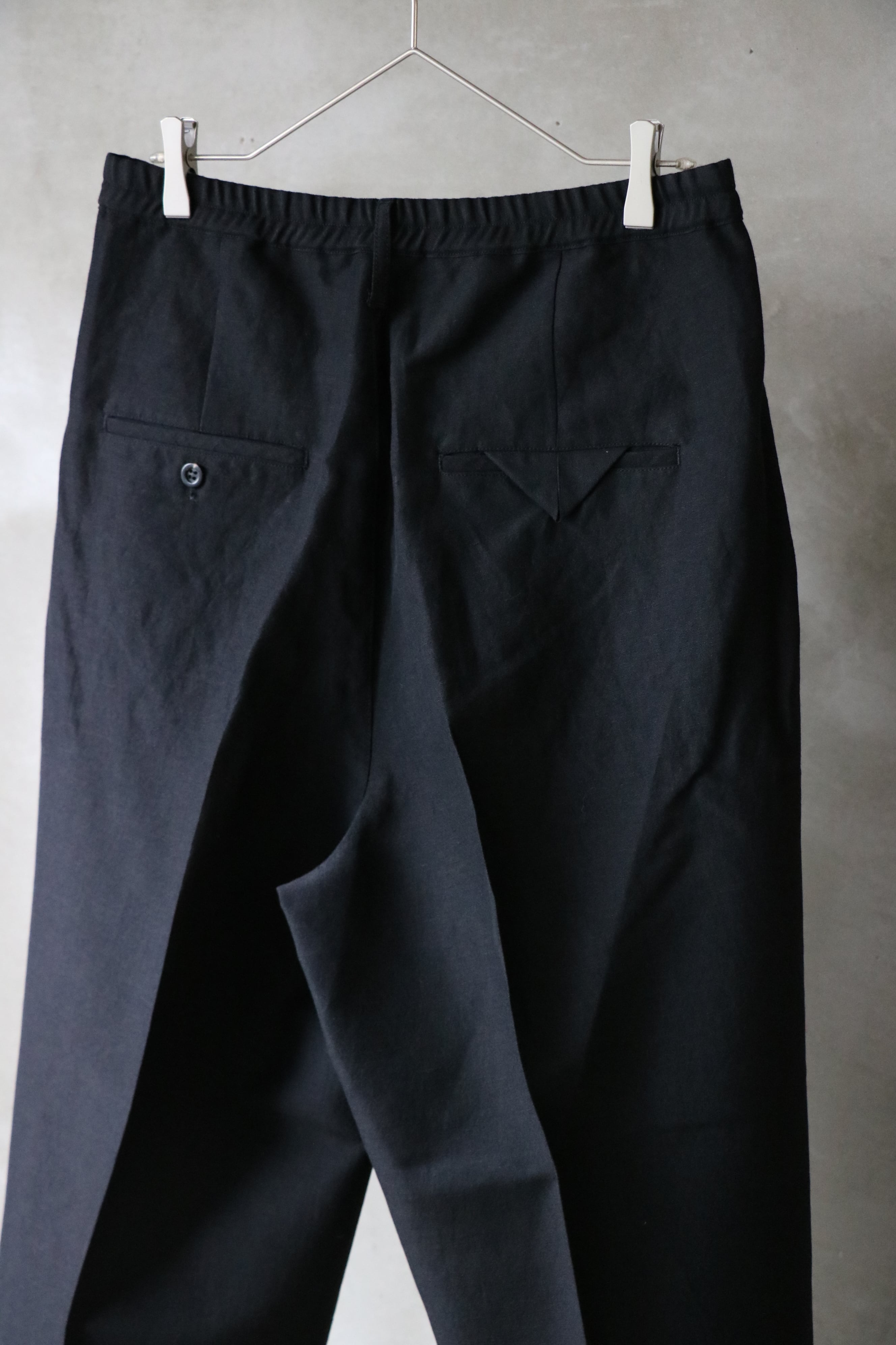 Ancellm / W/L WIDE EASY TUCK SLACKS / ANC-PT62 / アンセルム Ancellm / W/L WIDE EASY TUCK SLACKS / ANC-PT62 / アンセルム