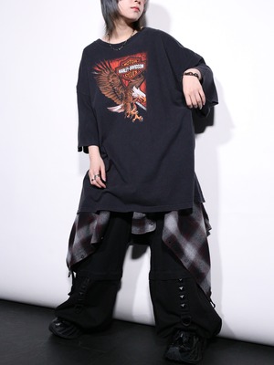 "Harley-Davidson" XXX over silhouette good graphic tee