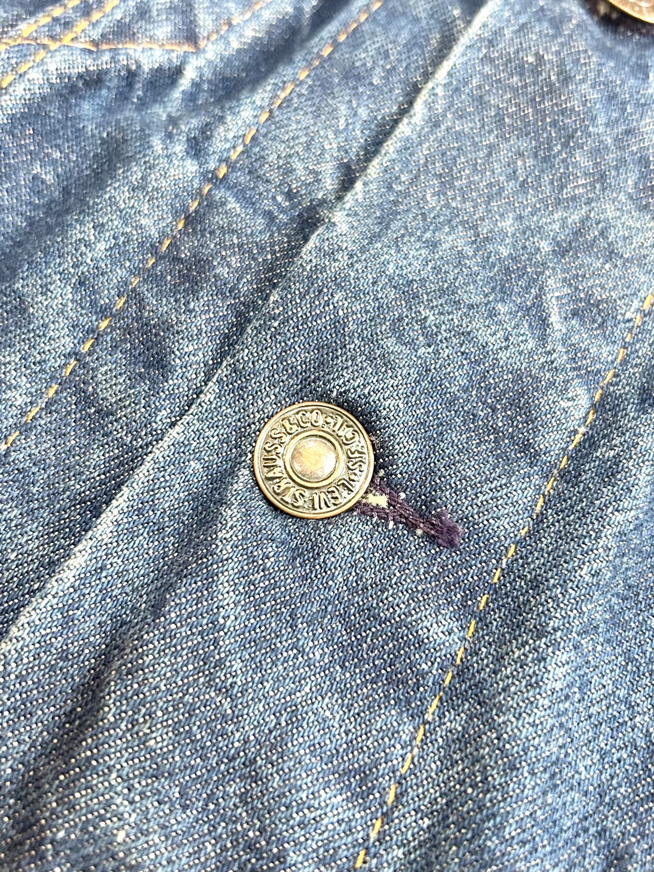 80s Levi’s 70506 DENIM JACKET MADE IN USA Size 42