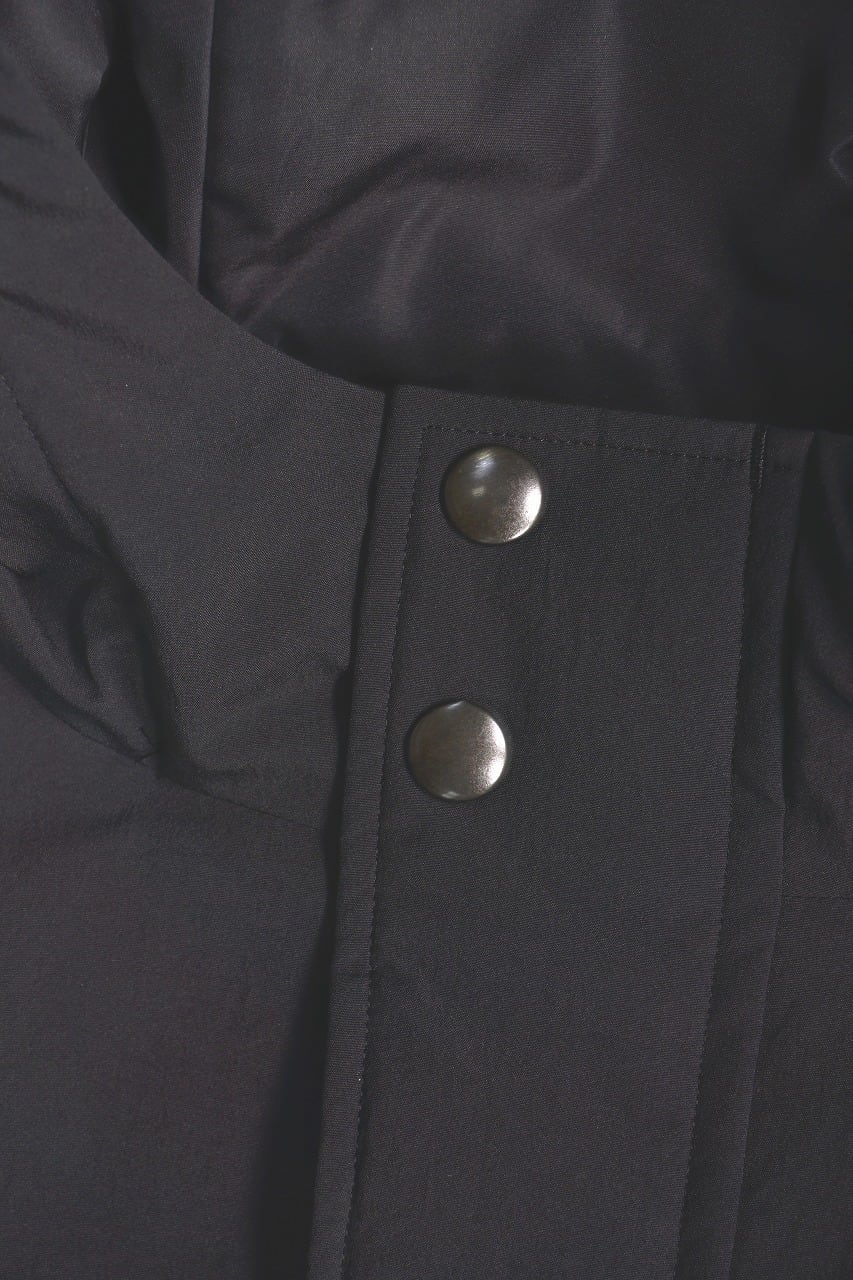 Nylon Padded Hoodie Coat