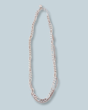 noah necklace -silver-