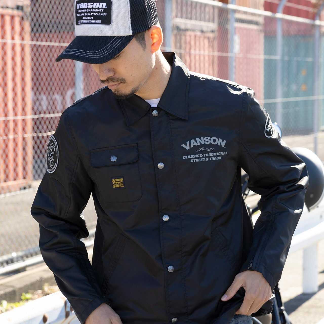 SVS2405S コーチジャケット | vansonleathers 