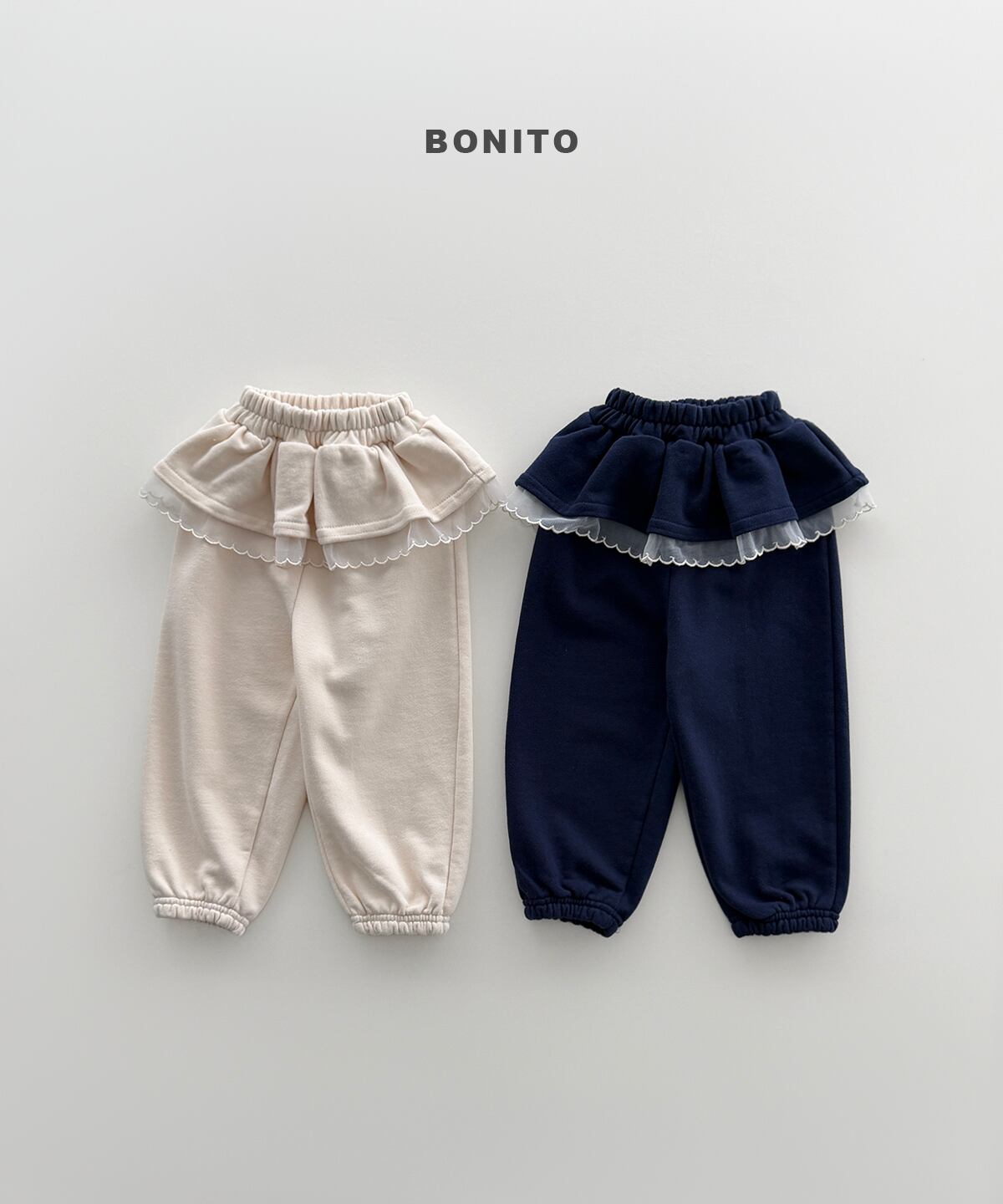 【Jr.size】sharple jogger pants【BONITO】※9月中旬発送予定