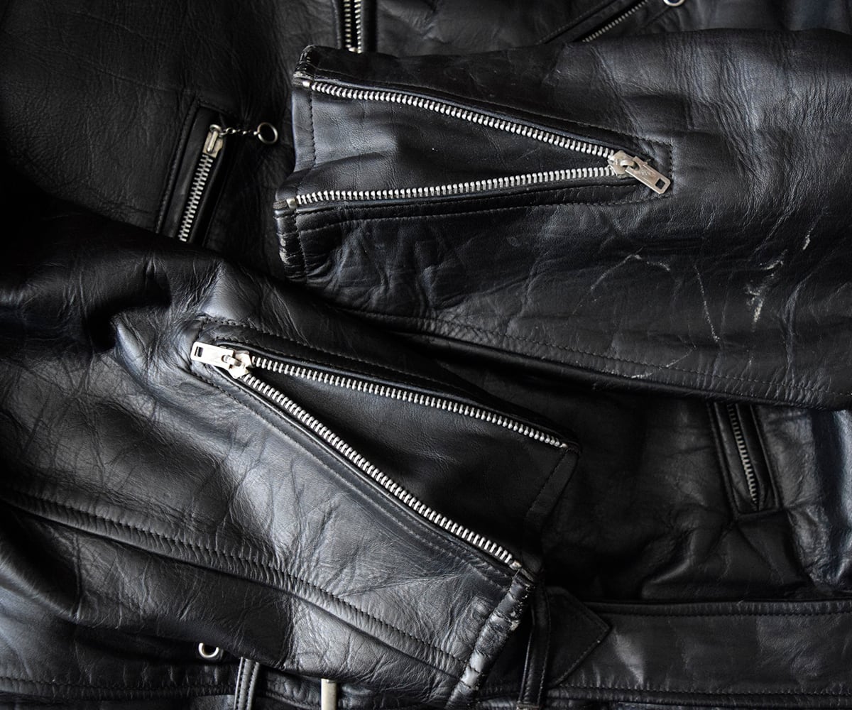 50s KURLAND ブラック ダブルライダースジャケット 50s KURLAND STEERHIDE RIDERS 42 | SECOND TIME GLORY | ヴィンテージ