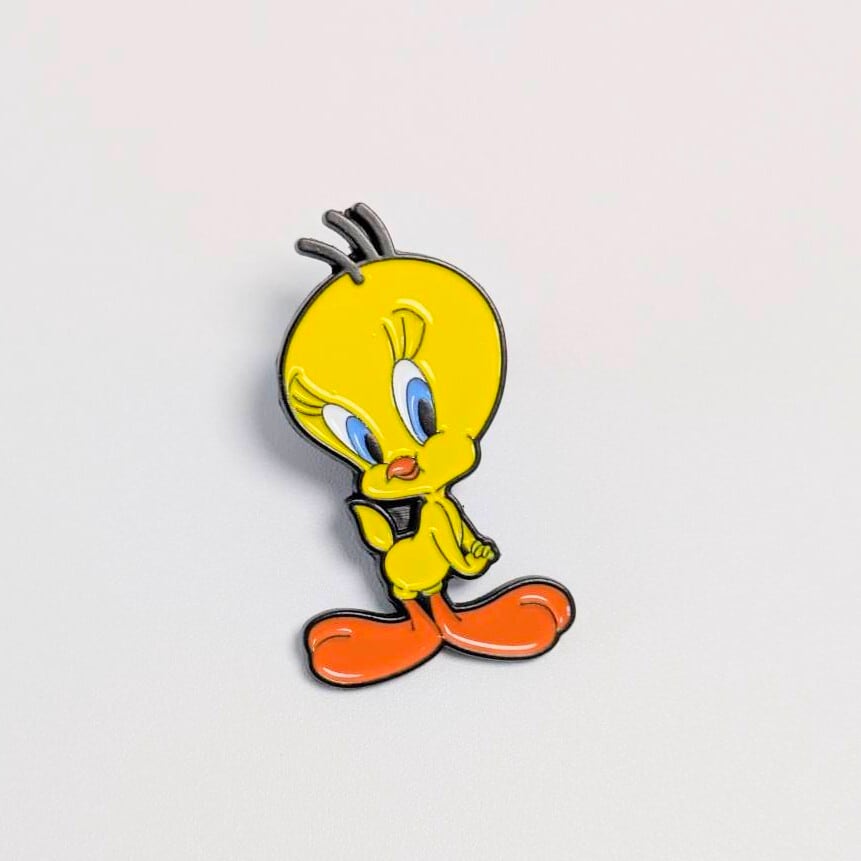 送料無料！ ★ピンズ PINS★ピンバッジ 【トゥイーティー（Tweety Bird）】Looney Tunes / ルーニーテューンズ〚アメリカン雑貨 アメトイ〛