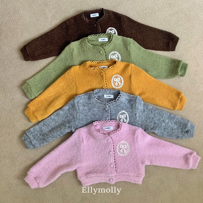 予約 ● fuzzy hug cardigan / ellymolly