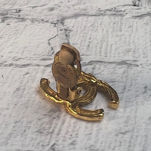 CHANEL シャネル ココマーク イヤリング ゴールド A-10256