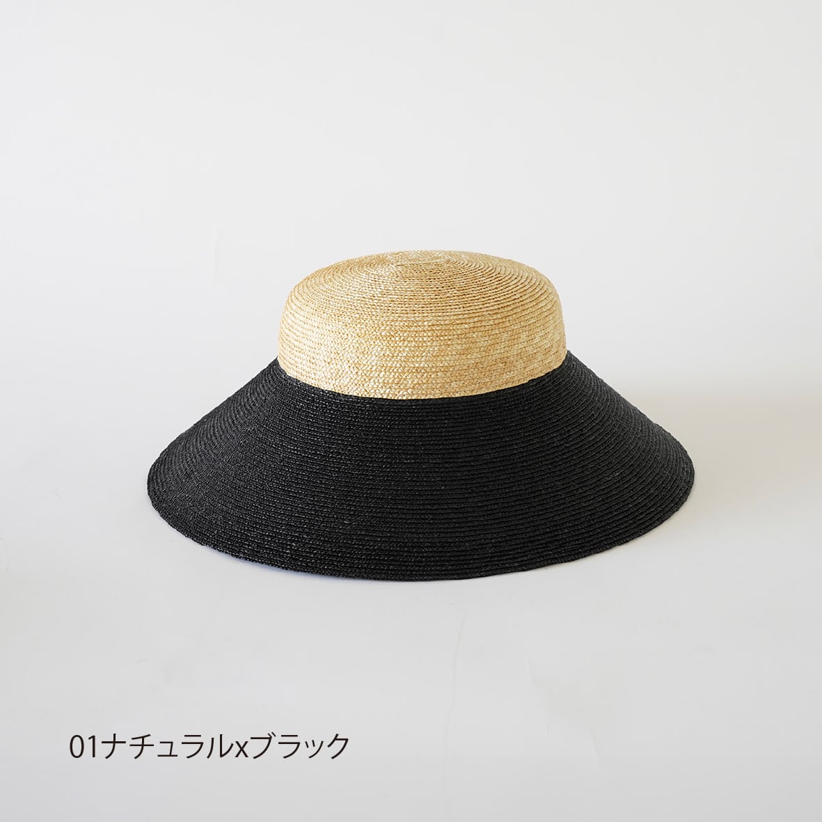 再入荷】Claude ST-細麦で制作した、浅型のキャペリンハット- | poanca