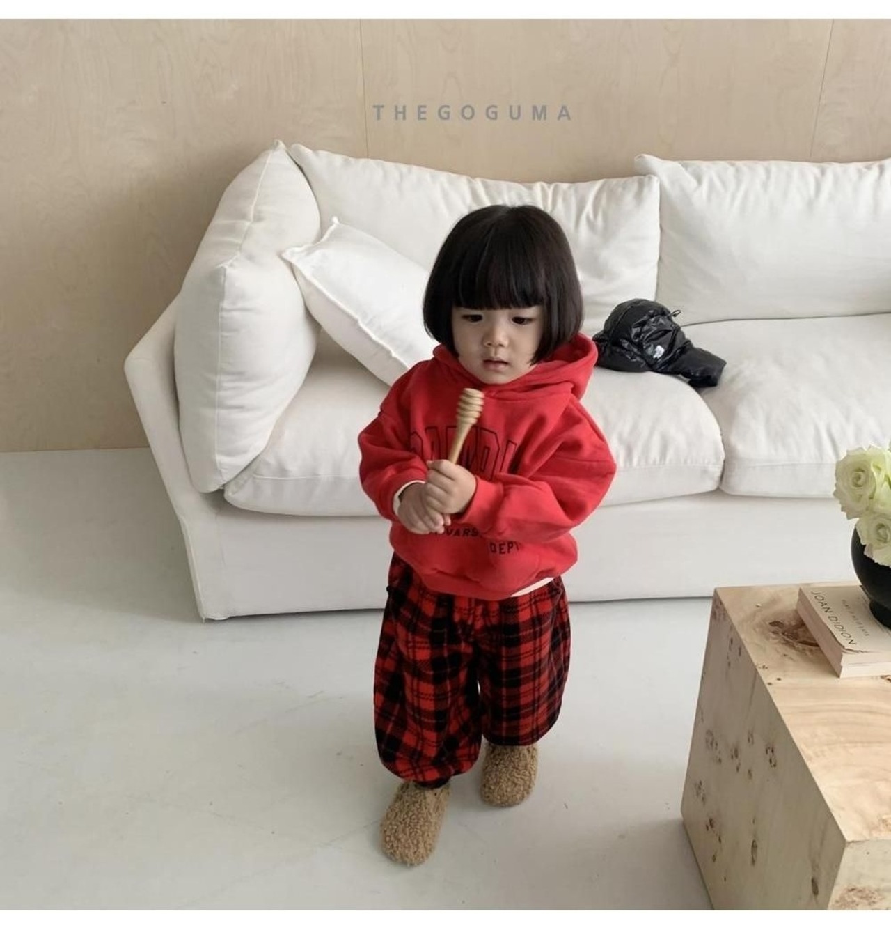 ザゴグマ / THE GOGUMA / キャンパスフードT / 韓国子供服 / キッズ / 26winter〖取寄〗*XS~XL*