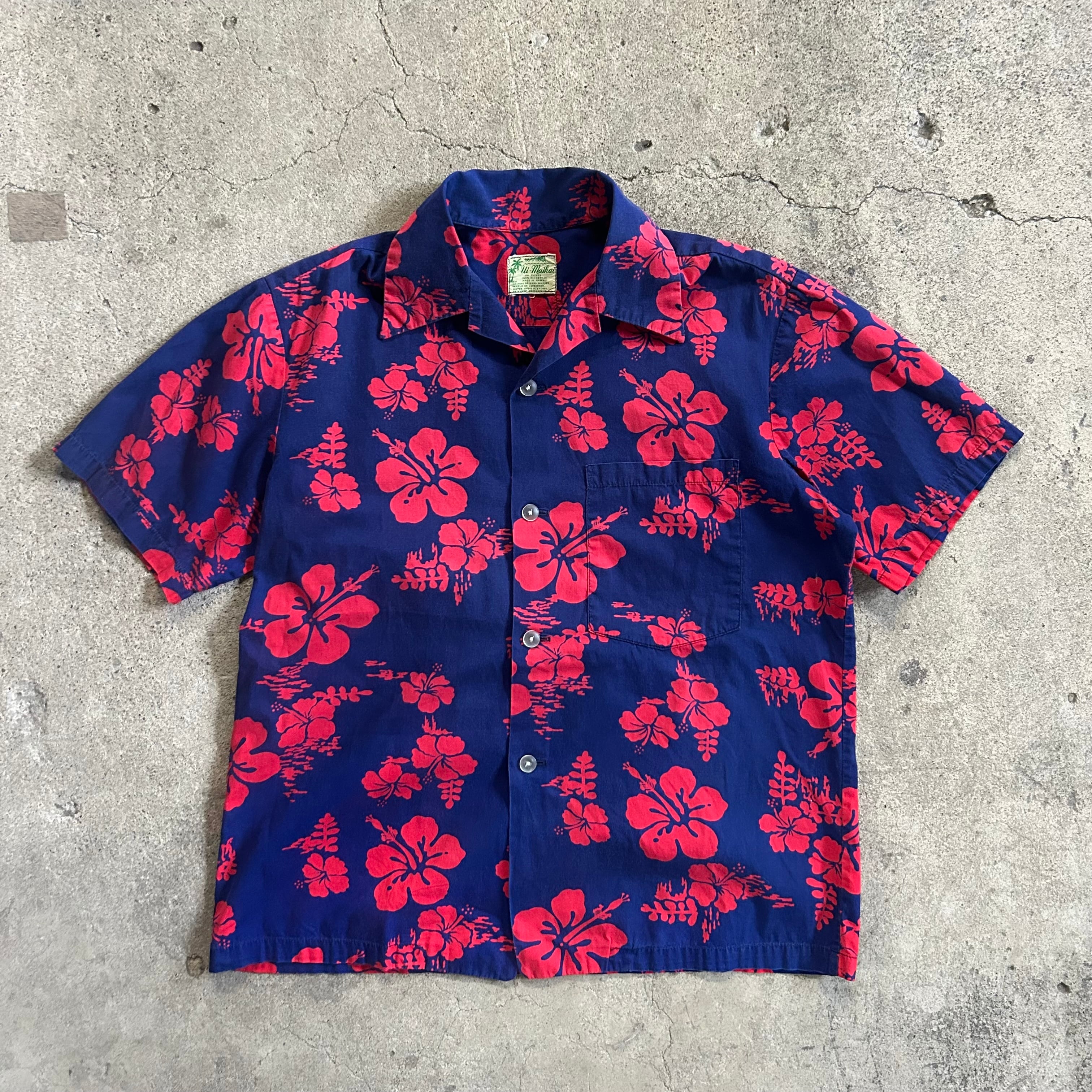 70’s Made In Hawaii コットン ハワイアンシャツ