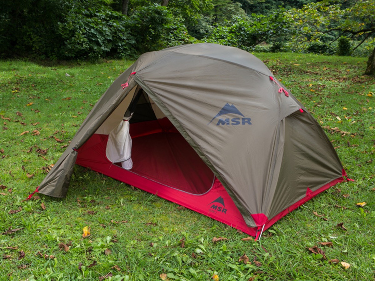 MSR Elixir™ 2 Backpacking Tent Green | Room 
