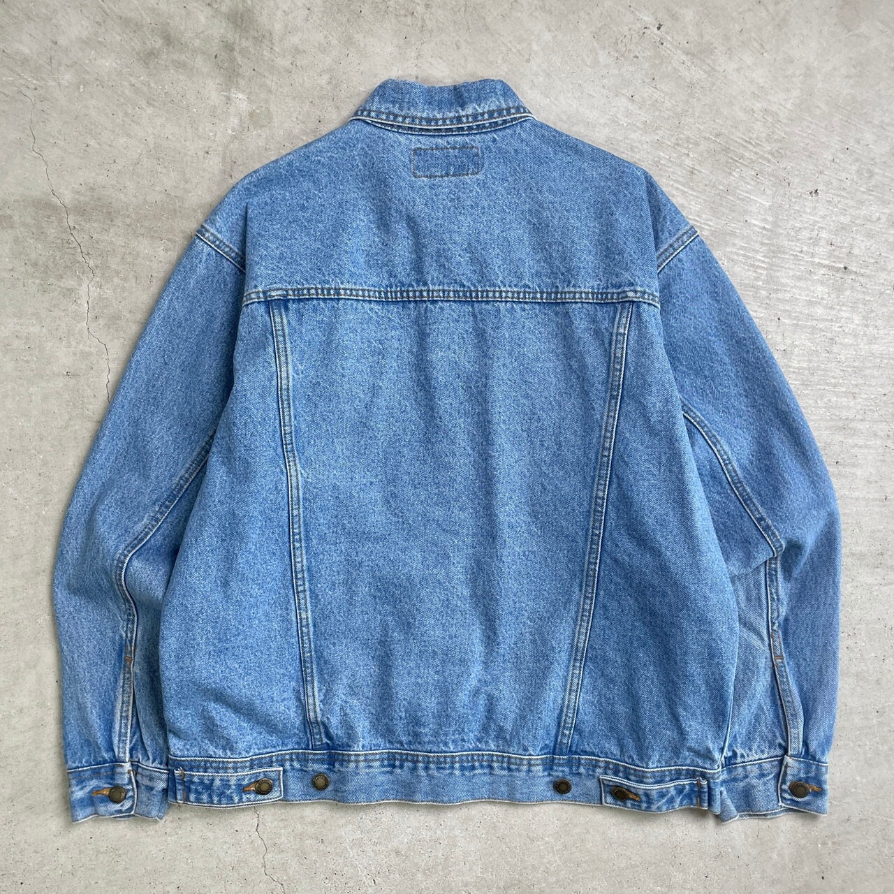 90年代 Wrangler RUGGED WEAR ラングラー デニムジャケット メンズXL 