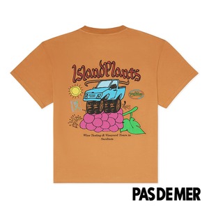 【PAS DE MER/パドゥメ】WINE TESTING TEE Tシャツ / BROWN  / SS24-12143