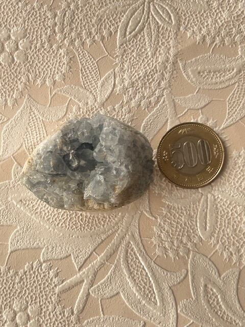 セレスタイト卵型 約117g | 天然石•パワーストーンのクリスタル☆ドリーム